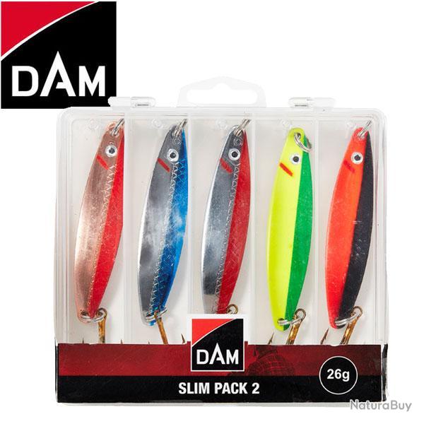 DESTOCKAGE ! Kit Cuillers Ondulantes DAM  Slim Pack 2