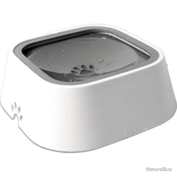 Bol d'eau pour Animaux de Compagnie Anti-dbordement Chiens Chats portable