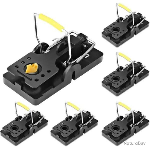 Pi�ges � Souris Pi�ges � Pression R�utilisables Faciles � Utiliser Paquet de 6