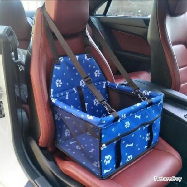 Panier Si�ge d'appoint de voiture Pour Chien Chat Sac Housse de protection bleu