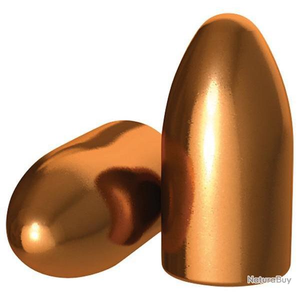 Ogives 38 SP/357 Mag H&N Diamtre 357 Poids 158 grs Plomb cuivr RN-HN (x500)