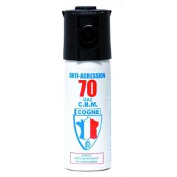 Bombe lacrymog&egrave;ne au gaz CS 50ML