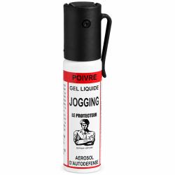Bombe a&eacute;rosol de d&eacute;fense au gel poivre 25ML