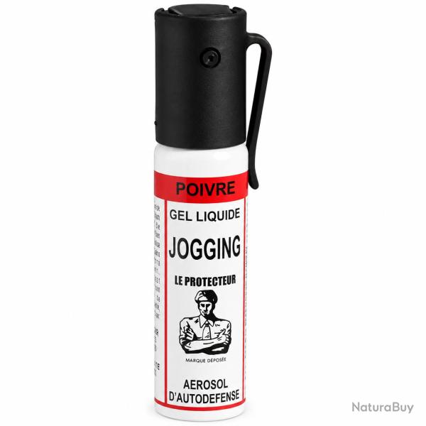 Bombe a�rosol de d�fense au gel poivre 25ML