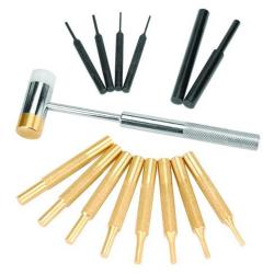 Kit des poin&ccedil;ons chasse goupilles d'armurier