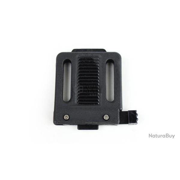 Adaptateur Frontal Casque Noir (Delta Tactics)