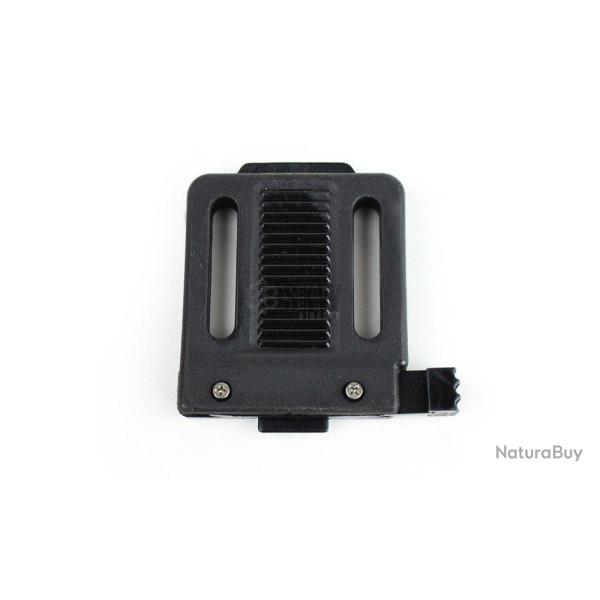 Adaptateur Frontal Casque Noir (Delta Tactics)