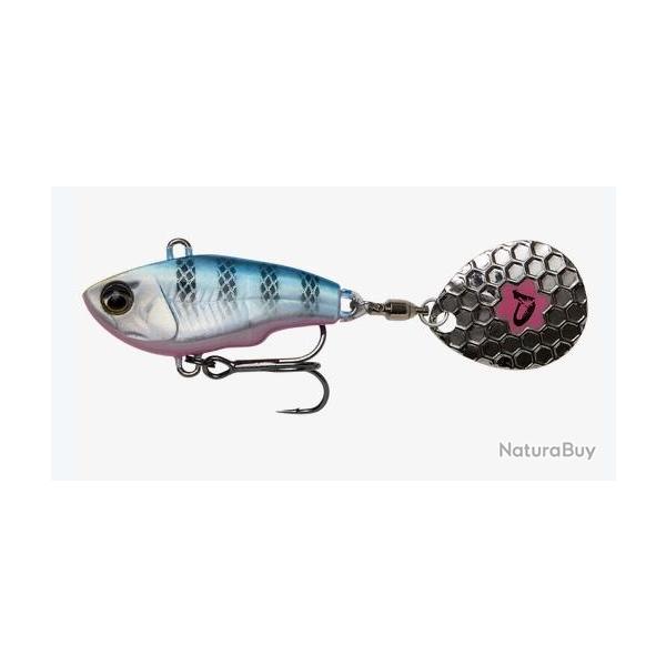 FAT TAIL SPIN 5.5CM 9GR SINKING NPC Blue silver pink