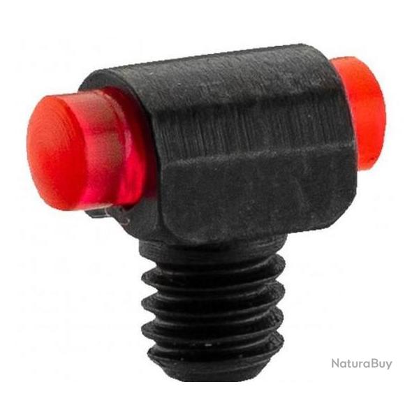 GUIDON "VRAI"  FIBRE OPTIQUE ROUGE     3  MM   PAS DE VIS  2.5    sachet B2.5