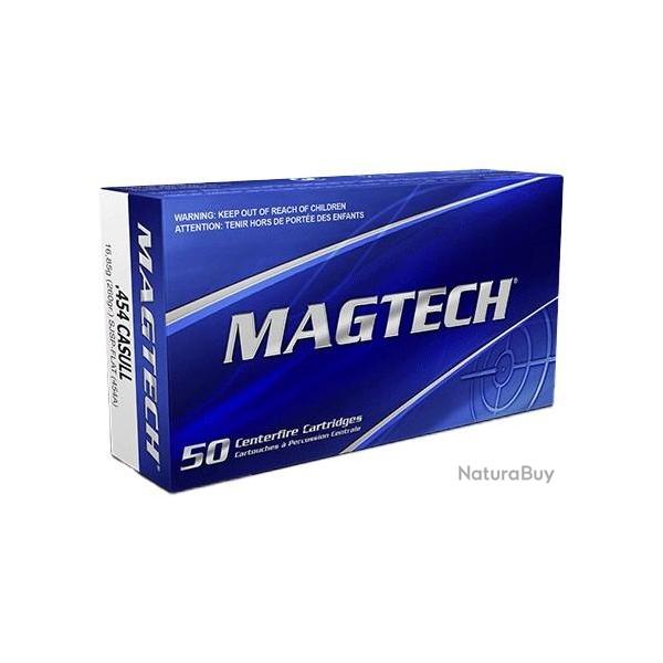 CARTOUCHES MAGTECH 454 CASULL 260GR SJSP FLAT x20