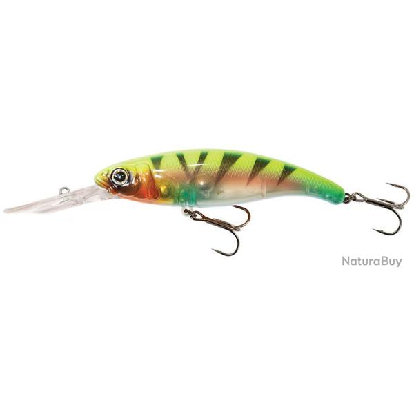 Poisson Nageur Fox Rage Slick Stick DR 9cm 9cm 15g UV Sun Tiger