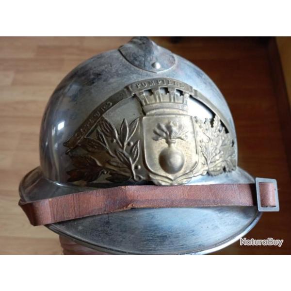 Casque de pompier Mle26 non affect�.