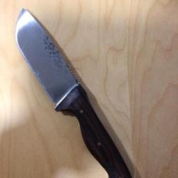 couteau artisanal de chasse/bushcraft/camp