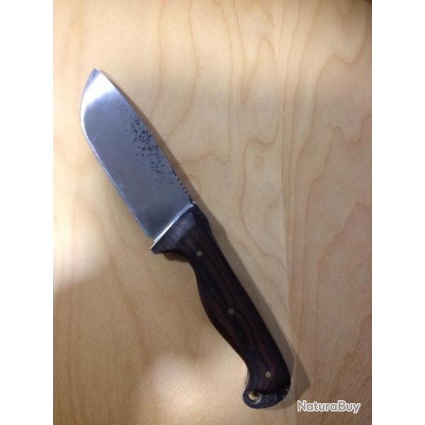 couteau artisanal de chasse/bushcraft/camp