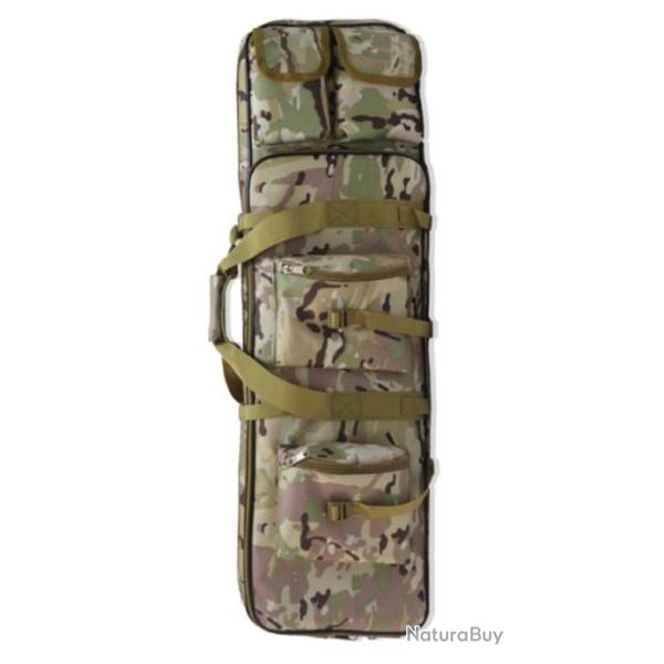 Sac � Dos  pour Chasse Housse de Fusil Tactique Etui Souple pour Carabine Taille S 81 cm Camo
