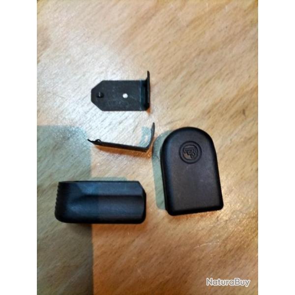 Lot 2 talons, rallonge +2 cartouches pour chargeur CZ P 07