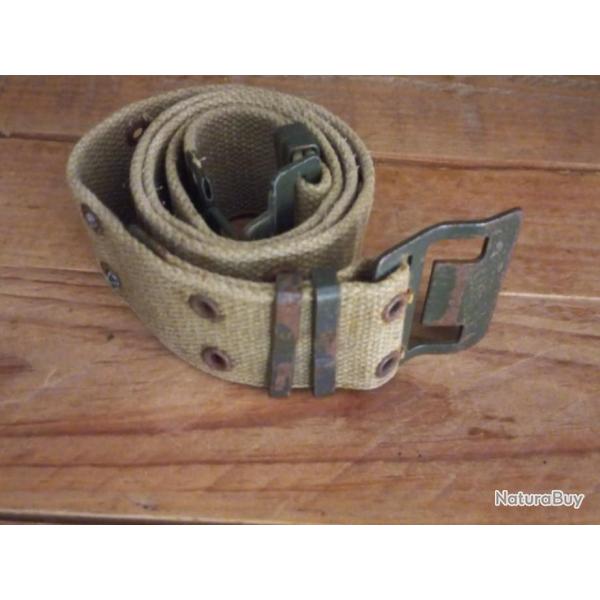 ancien ceinturon militaire Franais