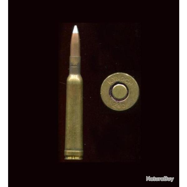 .240 HOLLAND'S Magnum Rimless - marquage : KYNOCH - balle cuivre pointe aluminium (100 grains)