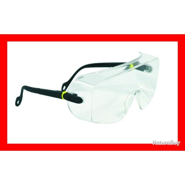 SUR-LUNETTES A BRANCHES REGLABLES ET VERRES ANTI-RAYURES SINGER SAFETY