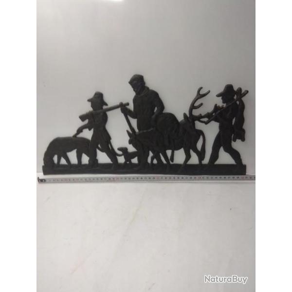 Plaque ''retour de la chasse ''