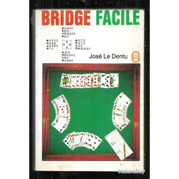 bridge facile de jos le dentu livre de poche  loisirs et jeux