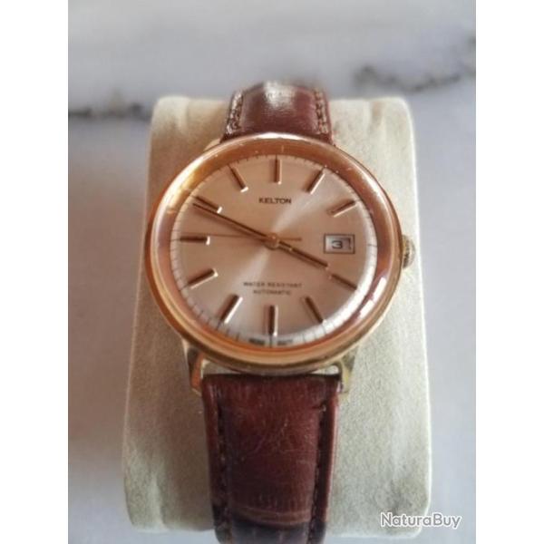 Montre Kelton automatique ann�e 76/77 fonctionne tr�s bien