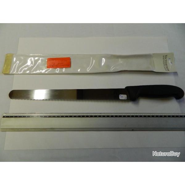 Couteau Professionnel VICTORINOX Gamme Tour Eiffel COUPE JAMBON 30 Cm Manche Fibrox NEUF STOCK N13