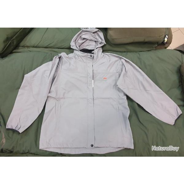 Coupe vent Rapala gris taille L neuf