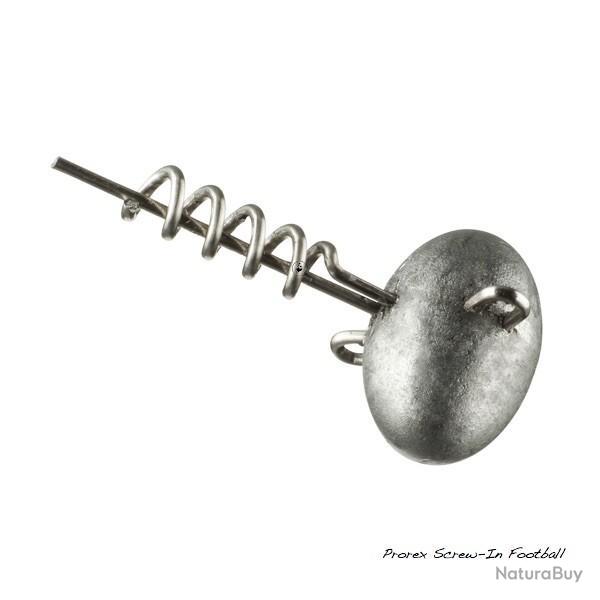 T�te Plomb�e Daiwa Prorex Screw-in Football Head 21g