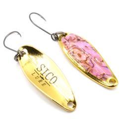 Cuiller Ondulante Sico Lure Sico Nacre 7g 7g Rose Nacre