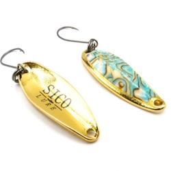 Cuiller Ondulante Sico Lure Sico Nacre 7g 7g Bleu Nacre