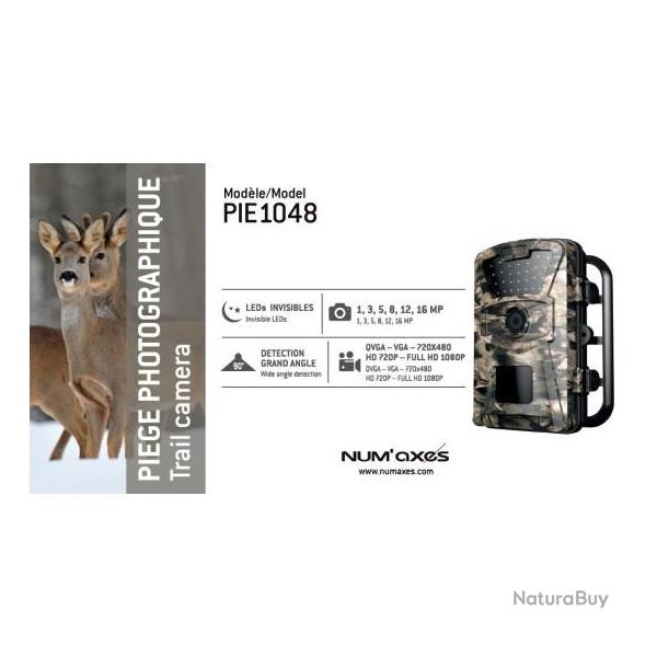 NUM1 PIEGE PHOTOGRAPHIQUE NUM AXES PIE 1048 NEUF