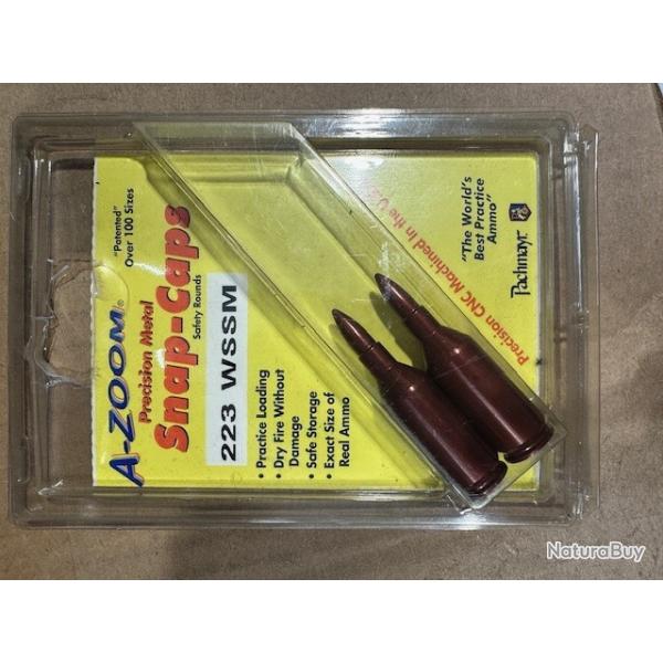 DOUILLE AMORTISSEUR A-ZOOM SNAP-CAPS CAL 223 WSSM.