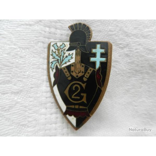 insigne militaire Drago 2�me r�giment du g�nie