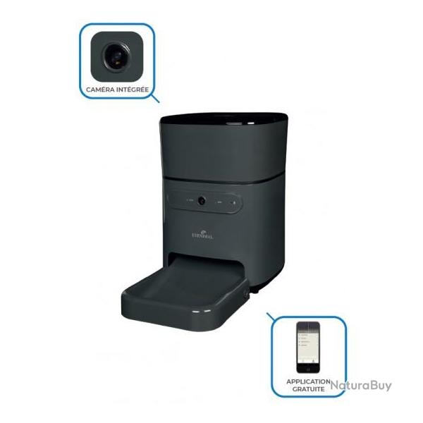 NUM25 DISTRIBUTEUR DE CROQUETTE CONNECTE AVEC CAMERA EYENIMAL SMART TINY PET FEEDER NEUF