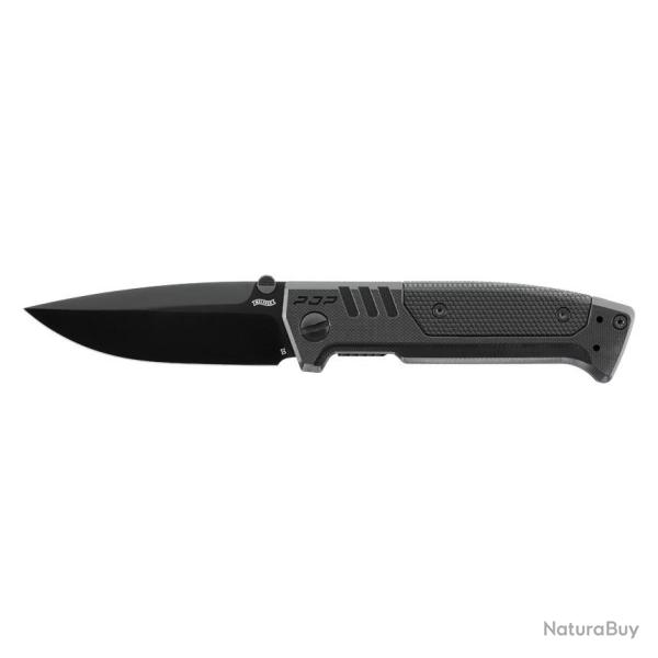 Couteau pliant Walther PDP spearpoint folder black