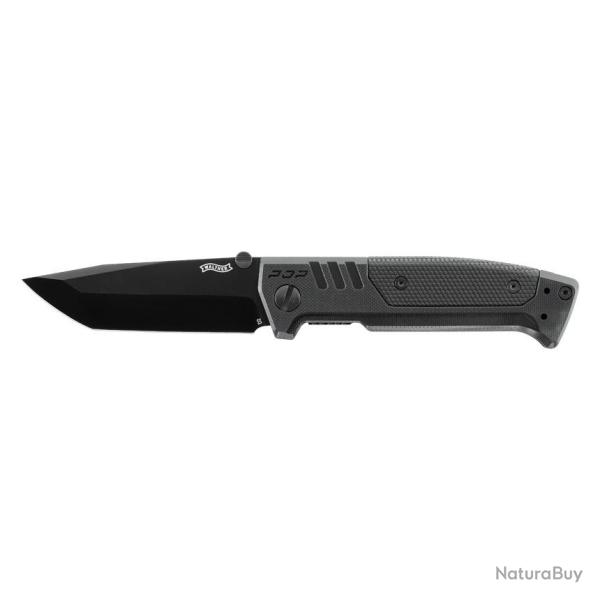 Couteau pliant Walther PDP tanto folder black