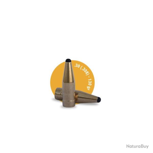 Ogives sans plomb fox classic hunter .30 (.308) 130 GR - 50 pi�ces