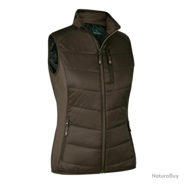Gilet doudoune Lady Heat Marron Deerhunter Nouvelle collection !