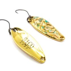 Cuiller Ondulante Sico Lure Sico Nacre 3g 3g Blanc Nacre