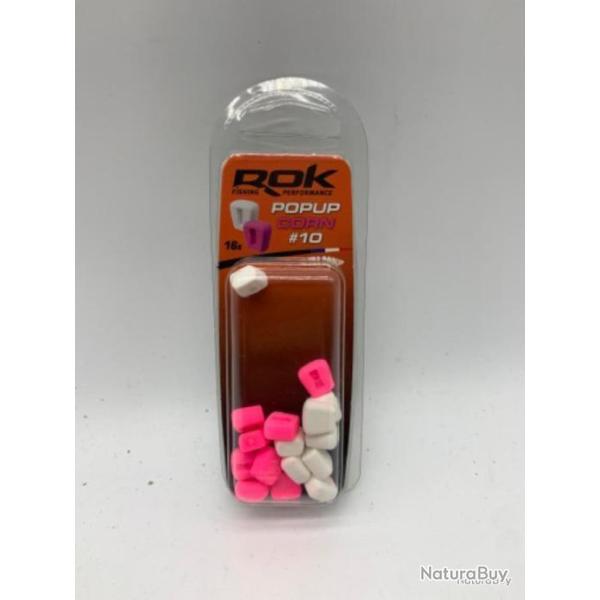 Mais artificiel Rok #10 rose et blanc x16