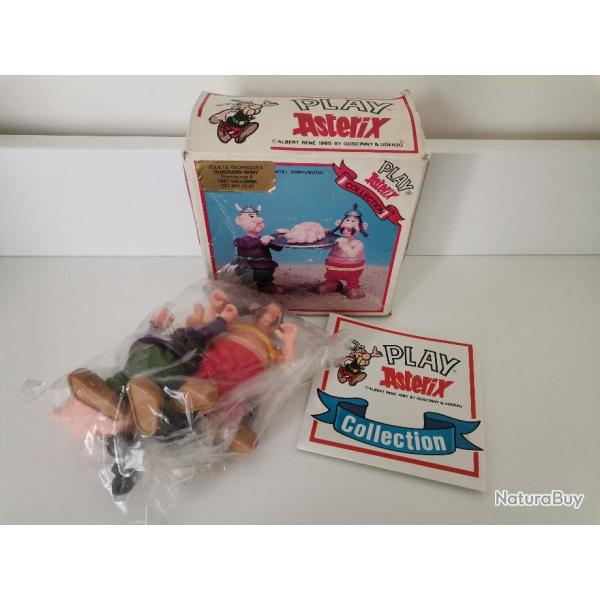 Figurines gaulois Play Asterix Albert Ren� 1980 neuves