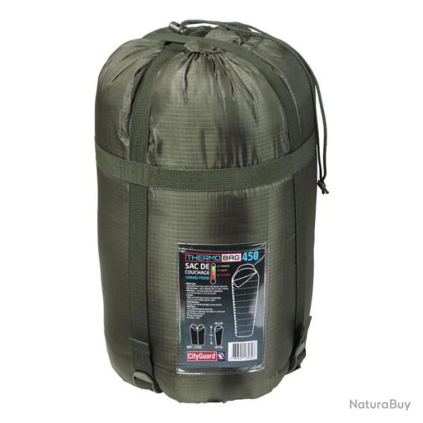 Sac de couchage Thermobag Outdoor 400 grand froid KAKI