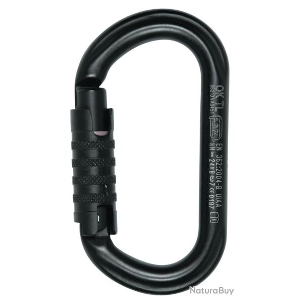 Mousqueton ovale l�ger OK � verrouillage Triact-Lock�
