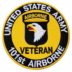 V&eacute;t&eacute;rans 101&deg; Airborne  ( 90 mm) A coudre ou &agrave; coller au fer &agrave; repasser nn