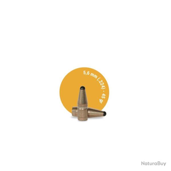 Ogives sans plomb fox classic hunter 5,6 MM (.224) 45 GR - 50 pi�ces