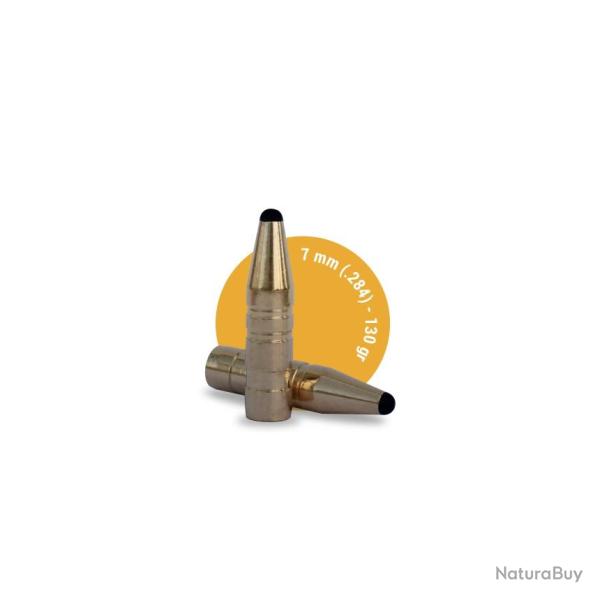 Ogives sans plomb fox classic hunter 7 MM (.284) 130 GR -50 pi�ces