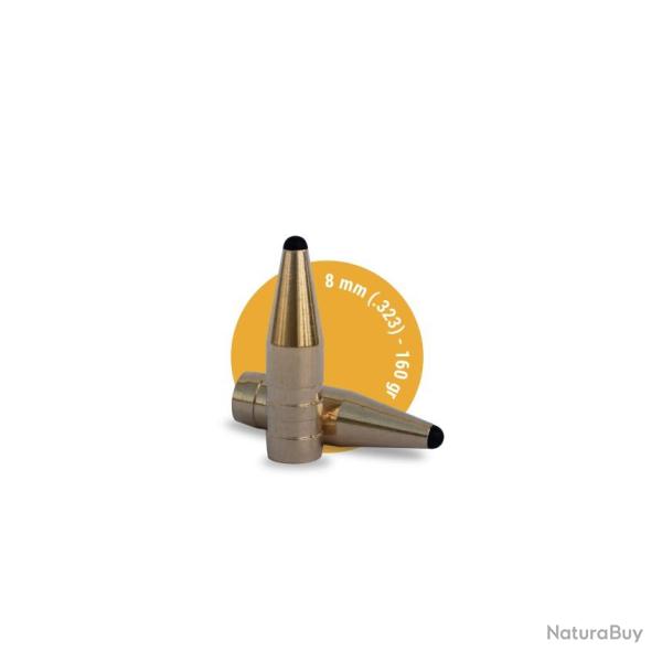 Ogives sans plomb fox classic hunter 8 MM (.323) 160 GR - 50 pi�ces