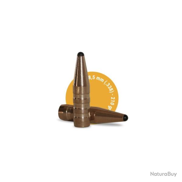 Ogives sans plomb fox classic hunter 8,5 MM (.338) 210 GR - 50 pi�ces