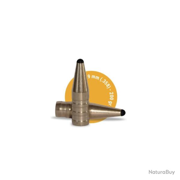 Ogives sans plomb fox classic hunter 9 MM (.358) 200 GR - 50 pi�ces